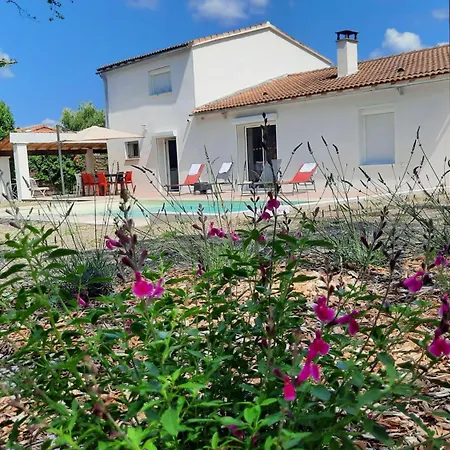 Villa Quatreal Piscine Privee, Chauffee Montsegur-sur-Lauzon